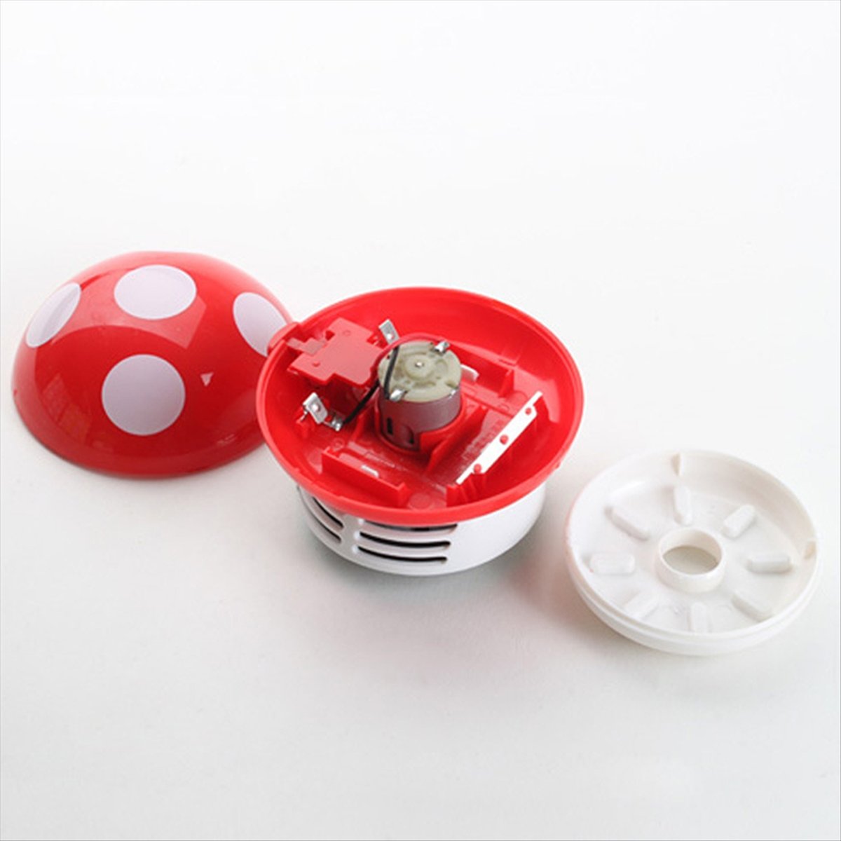 Mini Desktop Vacuum Cleaner For Eraser Dust - AT16 Handstaubsauger Mini Tischstaubsauger Pilzform Reiniger