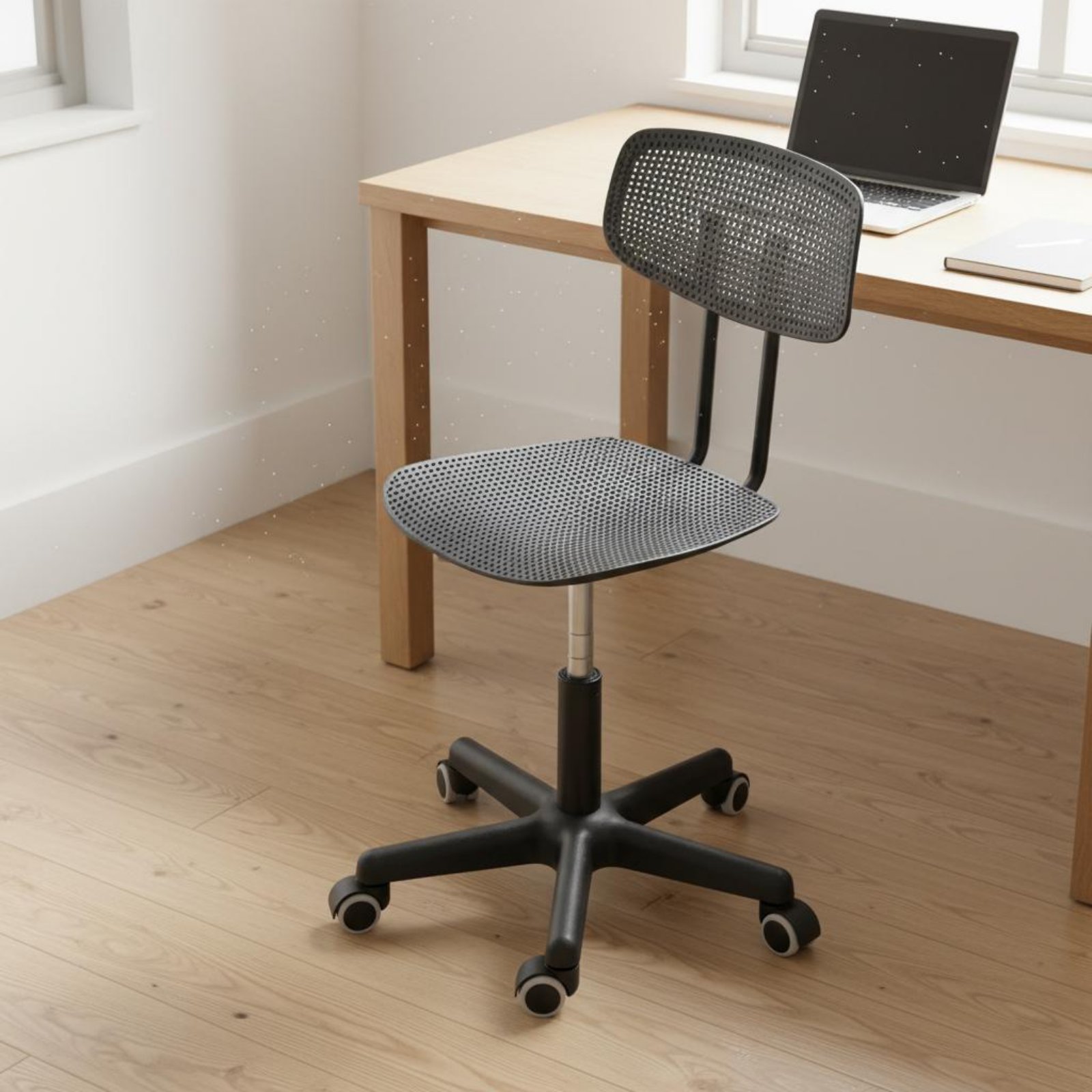 Office Furniture - Verstellbarer Rollstuhl mit atmungsaktivem Design, rollender