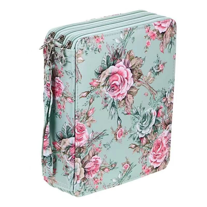 Aesthetic Large Pencil Case Pouch - 120 Fächer Federmäppchen für die Schule,