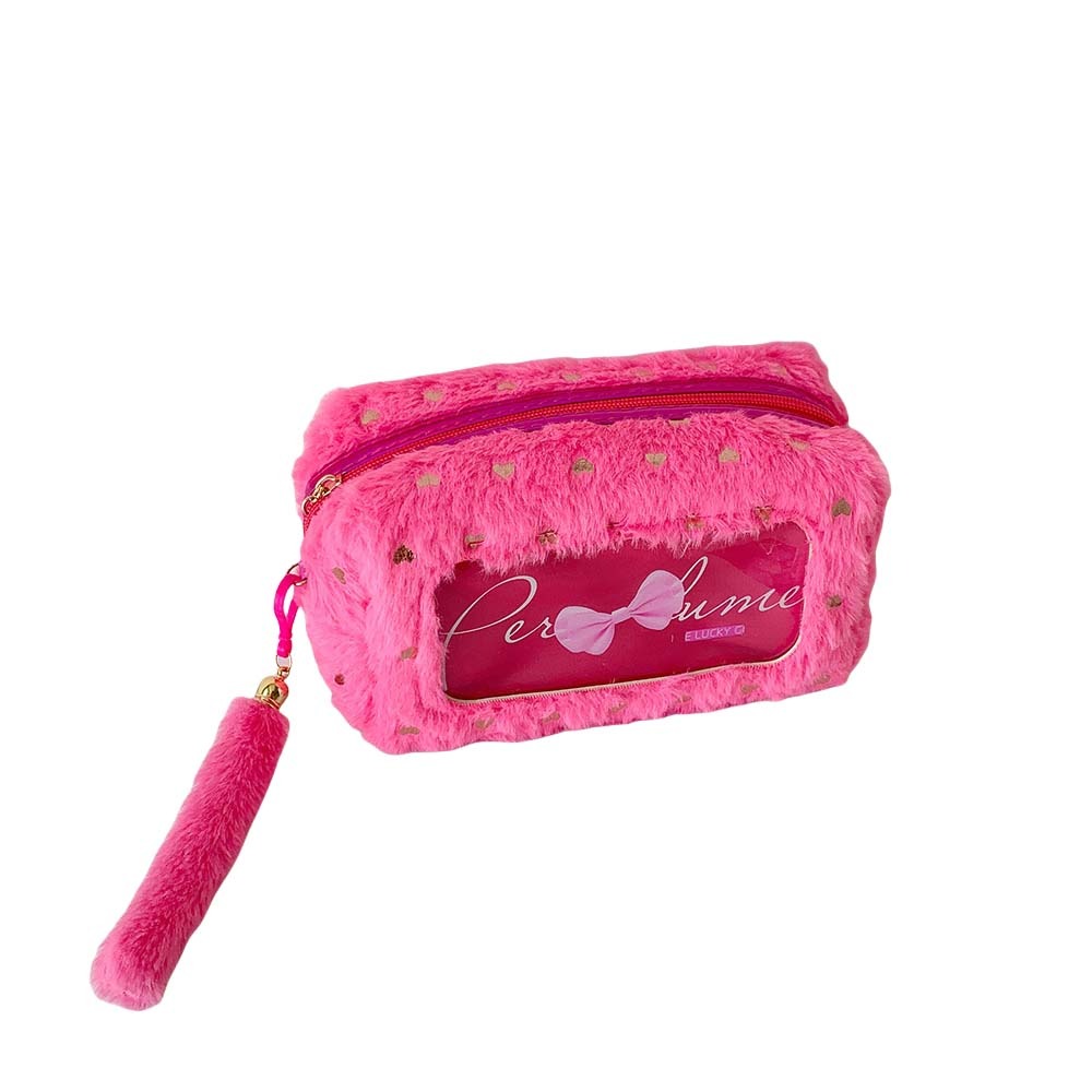 Aesthetic Large Pencil Case Pouch - PVC Y2K Schleifen-Schreibwaren-Tasche, Desktop-Aufbewahrung, große Kapazität,