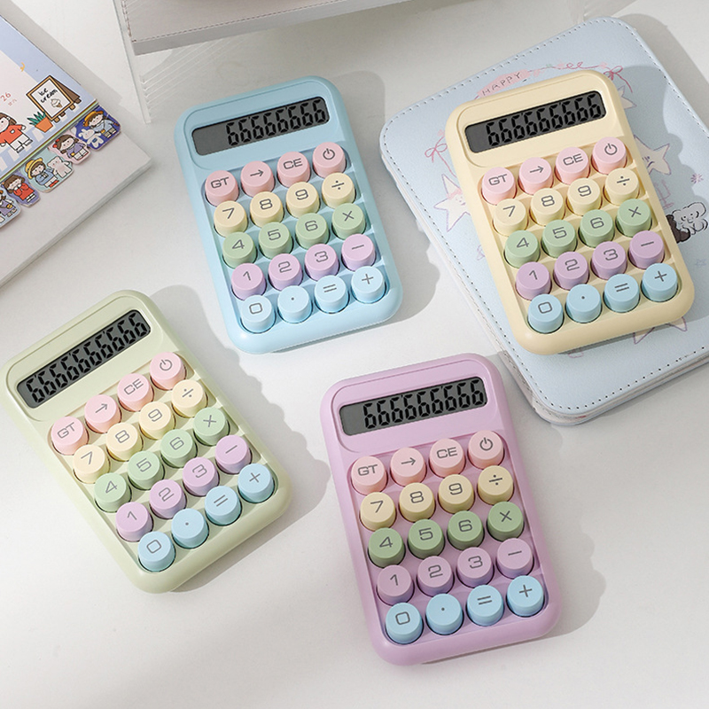 Scientific Calculator For Secondary School - 10-Digital-Rechner für Schüler, mechanische Tastatur, modische