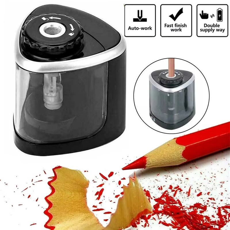 Electric Pencil Sharpener Usb - Elektrischer Bleistiftspitzer, tragbar, automatisch, für den