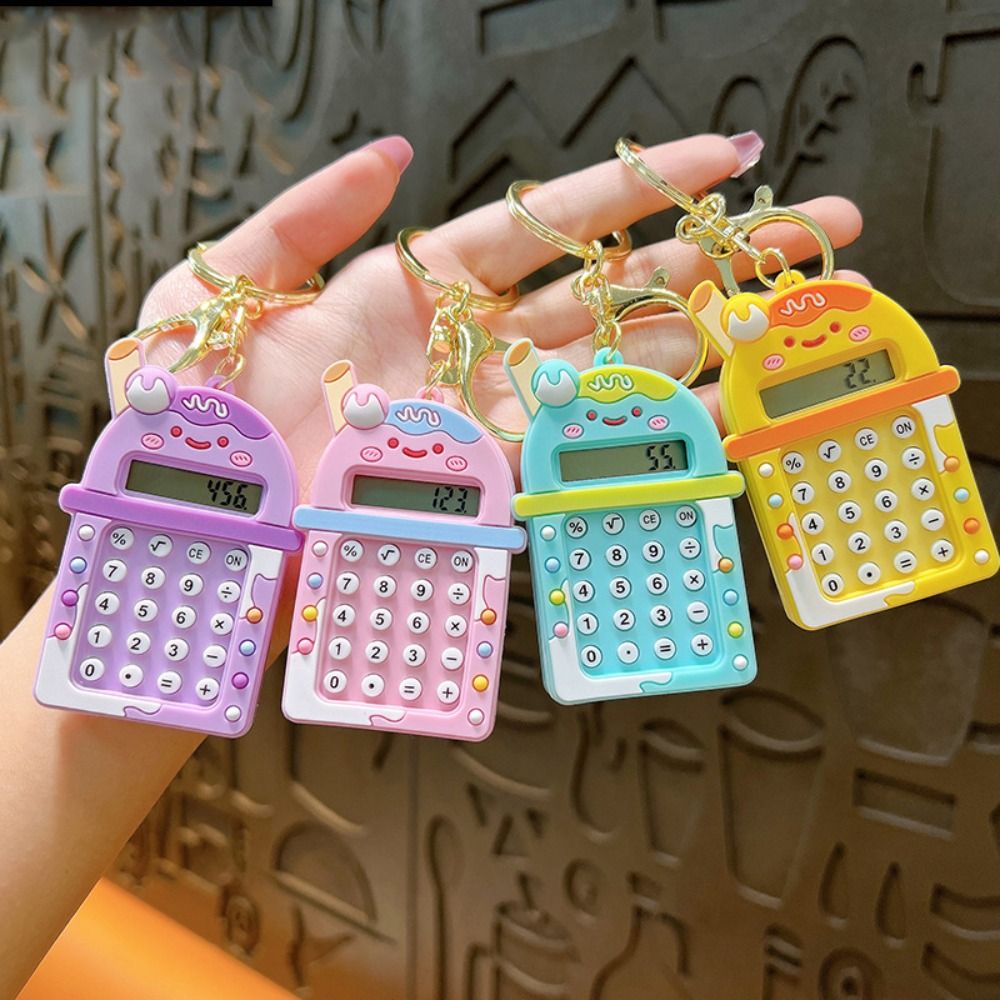 Scientific Calculator For Secondary School - Kawaii Mini-Rechner tragbare Süßigkeiten Farbe 8-stellige