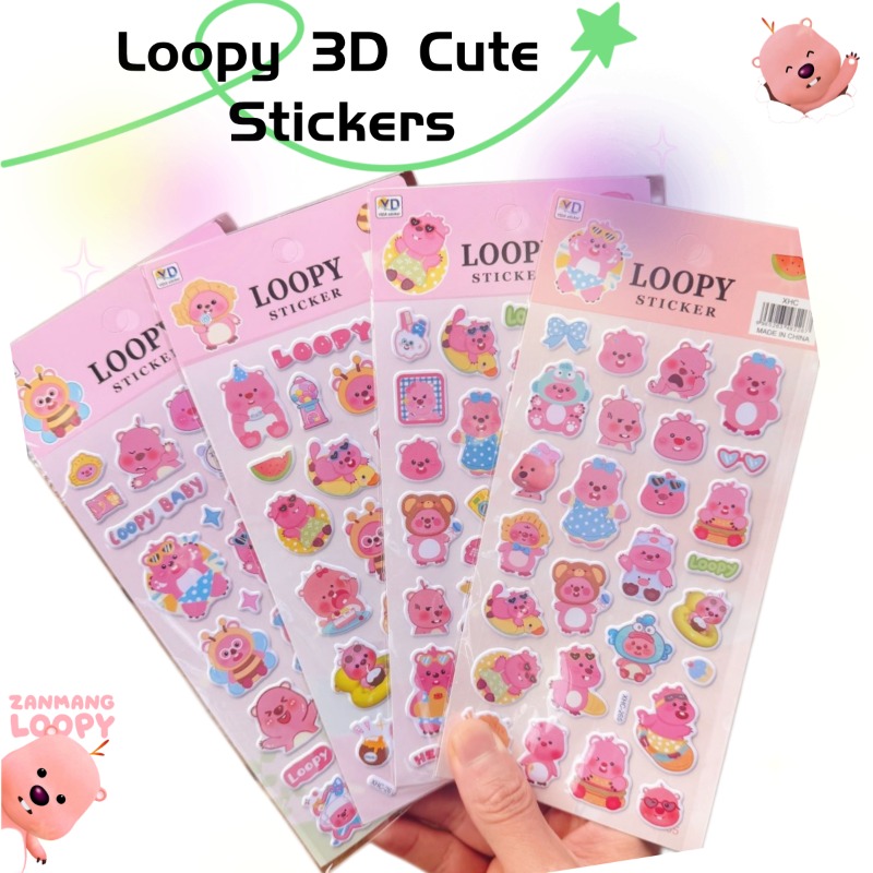 Desk Accessories - Neue Pororo Anime Niedliche Loopy 3D