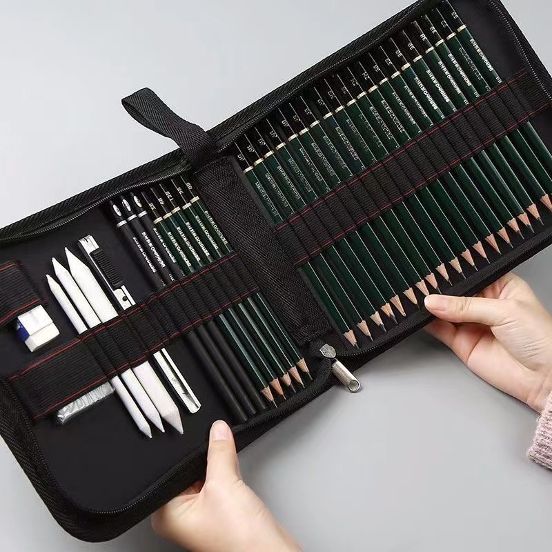 Aesthetic Large Pencil Case Pouch - 36/48/72 bleistift Fall Schule Liefert Ästhetische