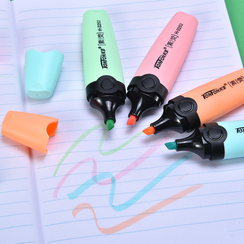 6 Teile/satz Pastell Flache Ei – Pastel Highlighter Set Double Ended Bewertung und Preis