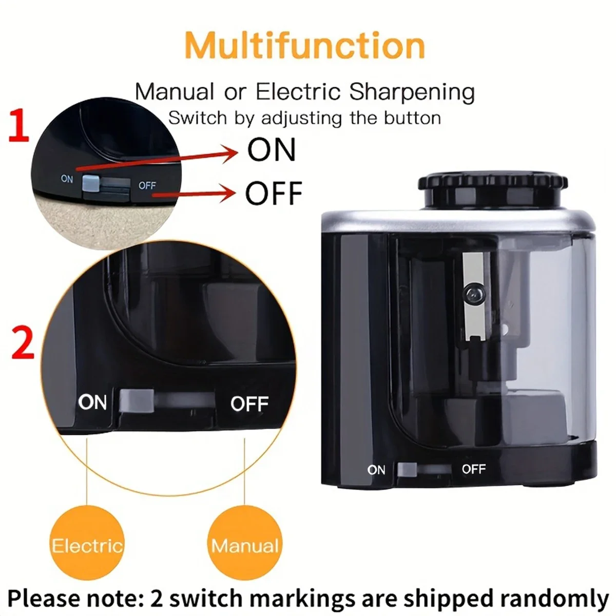Elektrischer Desktop-Anspitzer – Electric Pencil Sharpener Usb Bewertung und Preis