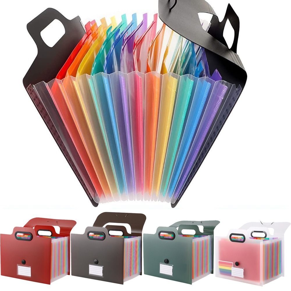 13/25-Fächer-Akkordeon-Aktenor – Expandable Accordion File Folder 13 Pockets Bewertung und Preis