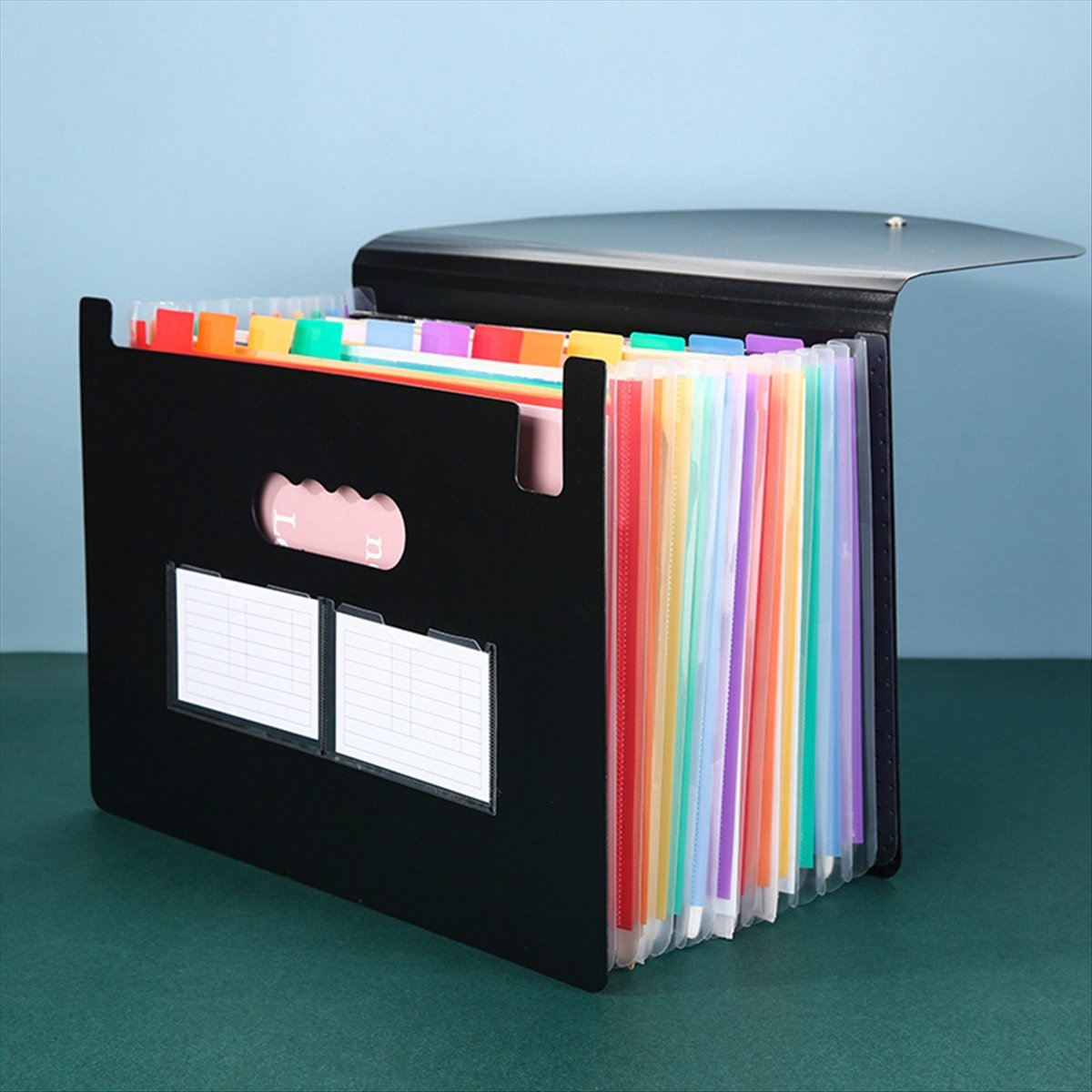 AT16 13-Fächer-Aktenordner A4, – Expandable Accordion File Folder 13 Pockets Bewertung und Preis