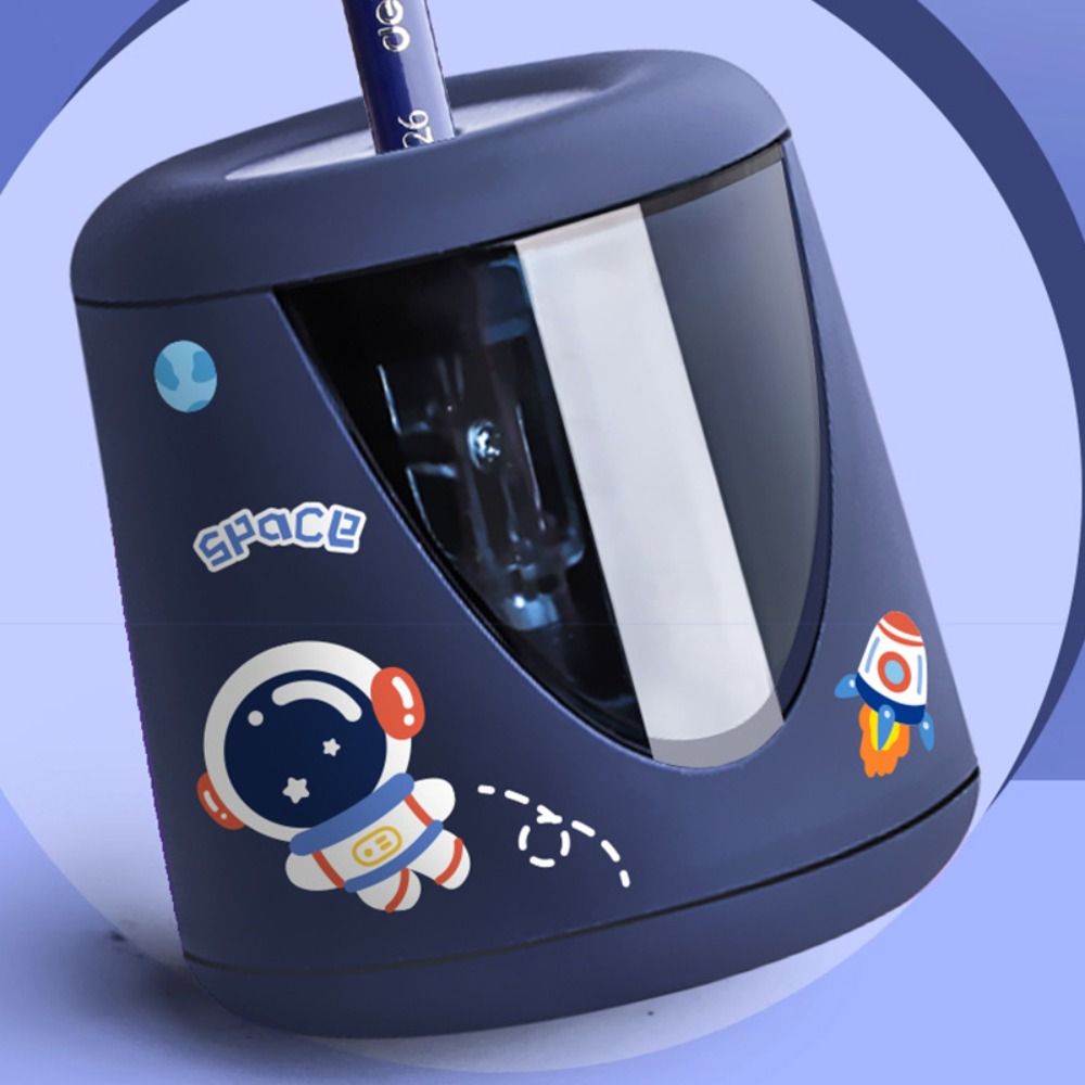 mit dekorativem Aufkleber, Bat – Electric Pencil Sharpener Usb Bewertung und Preis