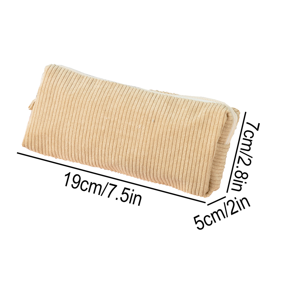 Cord-Federmäppchen im Retro-St – Aesthetic Large Pencil Case Pouch Bewertung und Preis