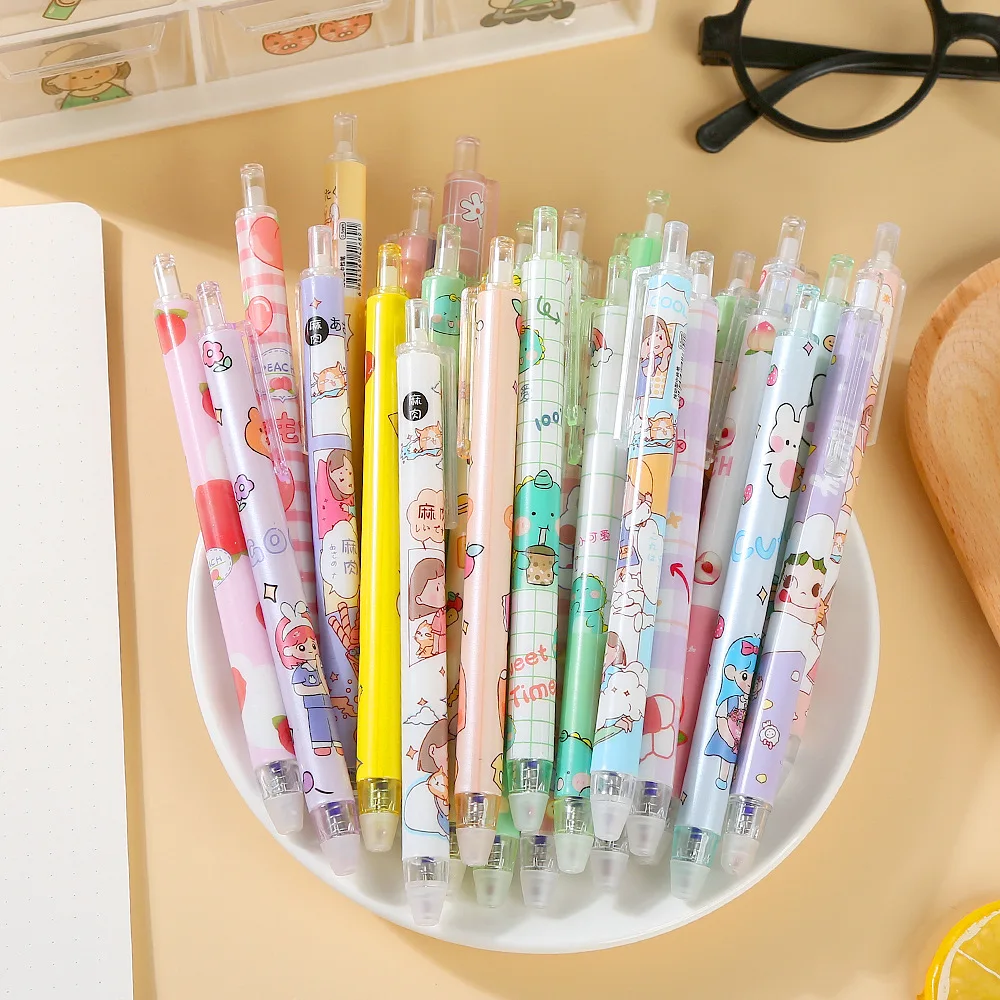 20 Stück/Set Niedliche Kawaii  – Retractable Eraser Pen Click Bewertung und Preis