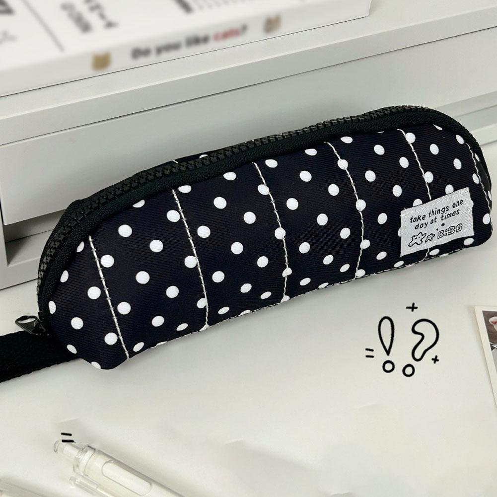 Ästhetisches Polka-Dot-Federmä – Aesthetic Large Pencil Case Pouch Bewertung und Preis