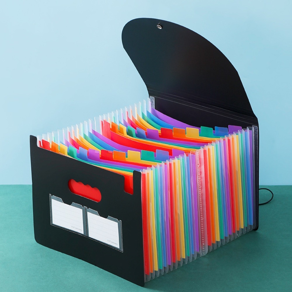 Vielseitige 13/25-Fächer-Akten – Expandable Accordion File Folder 13 Pockets Bewertung und Preis
