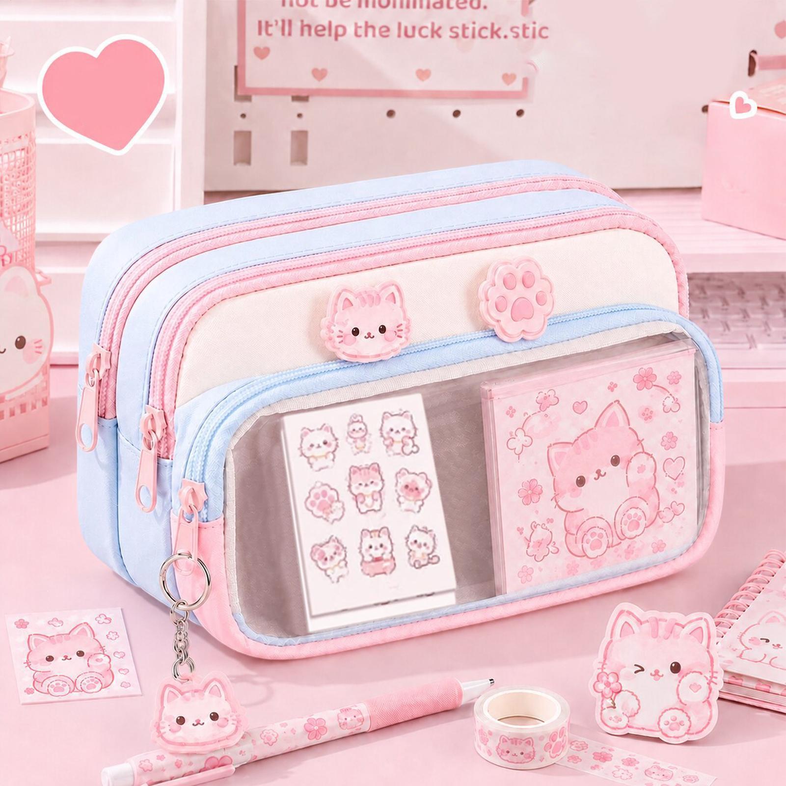 Federmäppchen mit großer Kapaz – Aesthetic Large Pencil Case Pouch Bewertung und Preis
