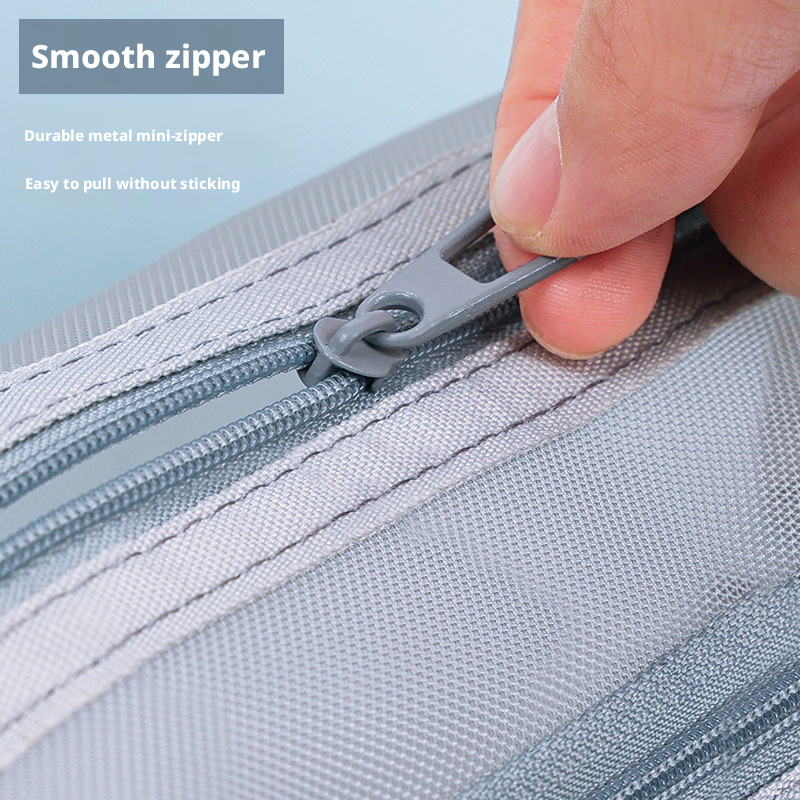 Doppelschichtiges transparente – Clear Mesh Pencil Pouch For Exam Bewertung und Preis