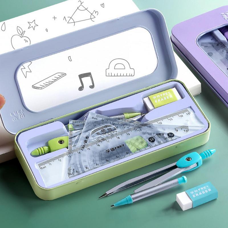 Winkelmesser und Kompass Set M – Math Geometry Set With Compass Bewertung und Preis