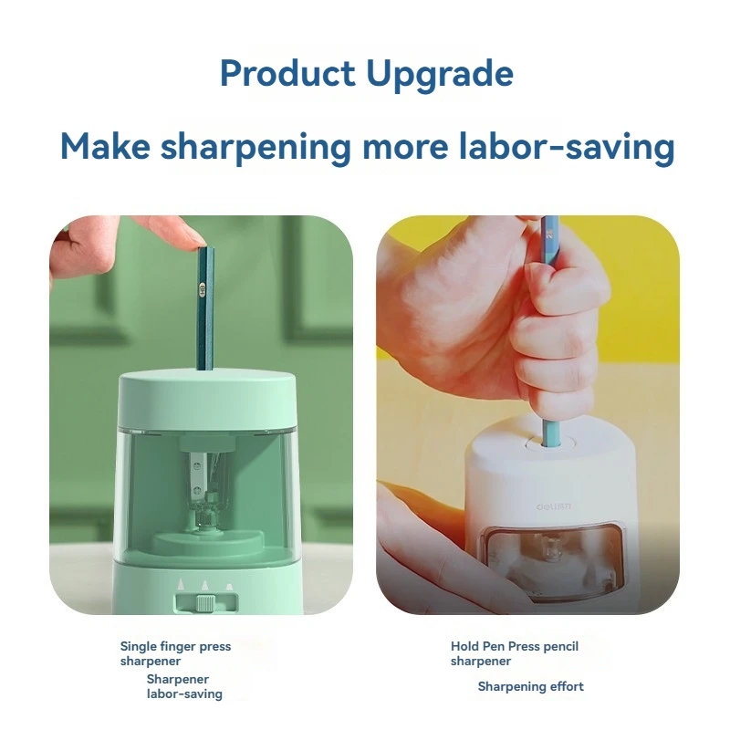 Deli VA3 Grüner USB-Akku, Dual – Electric Pencil Sharpener Usb Bewertung und Preis
