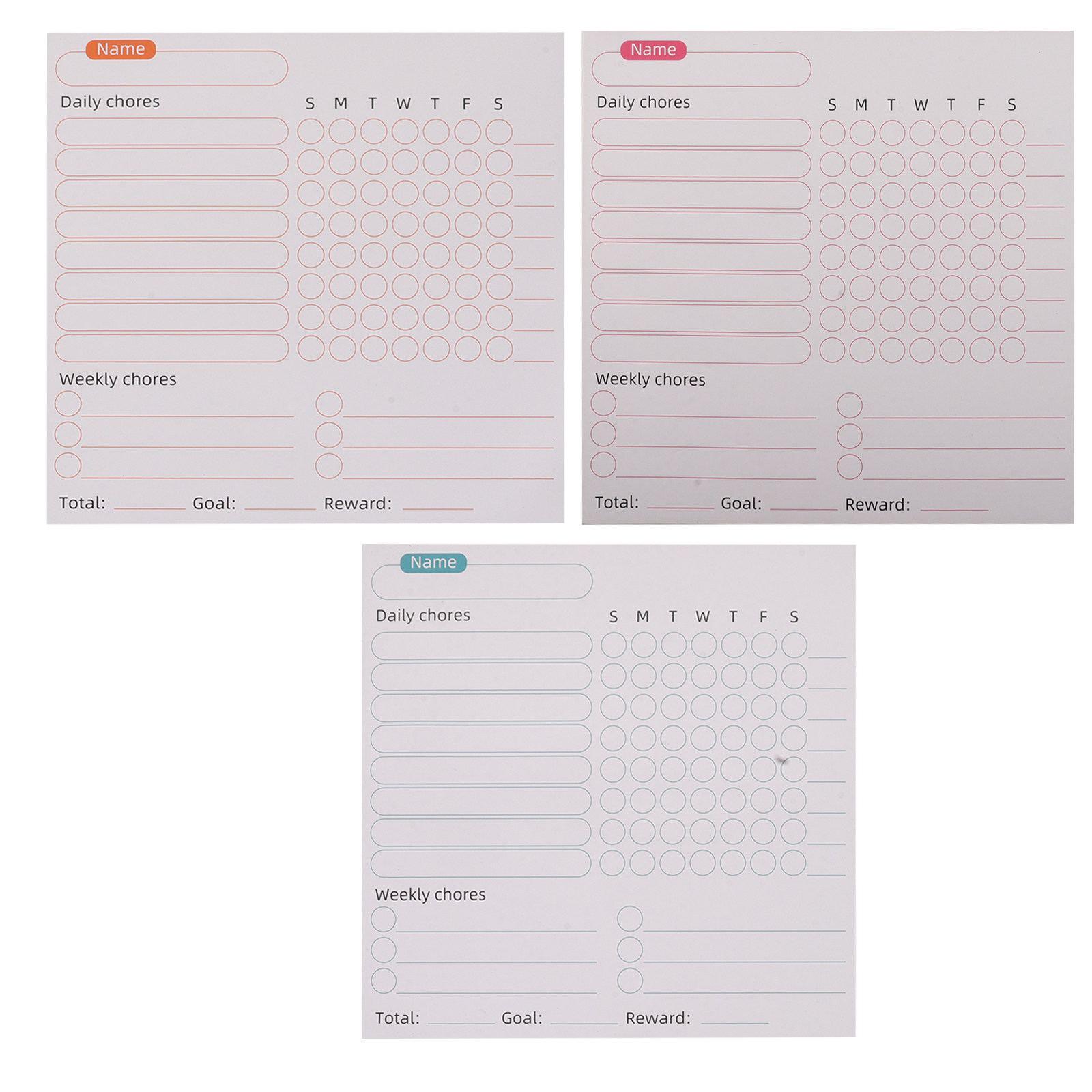 3-teiliger magnetischer Wochen – Kids Magnetic Reward Chart Board Bewertung und Preis