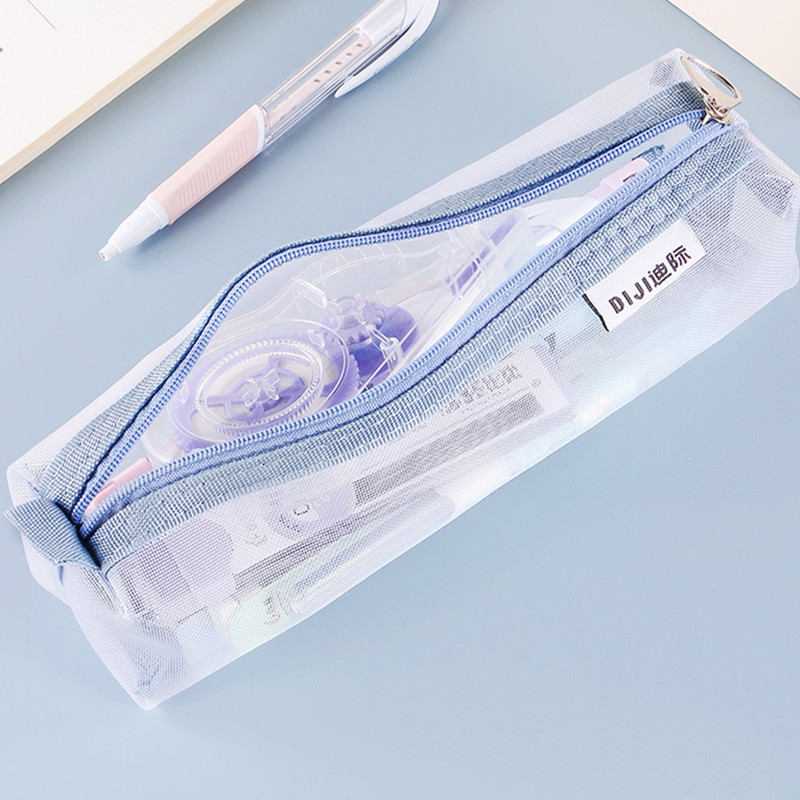 Klare, transparente Stifttasch – Clear Mesh Pencil Pouch For Exam Bewertung und Preis