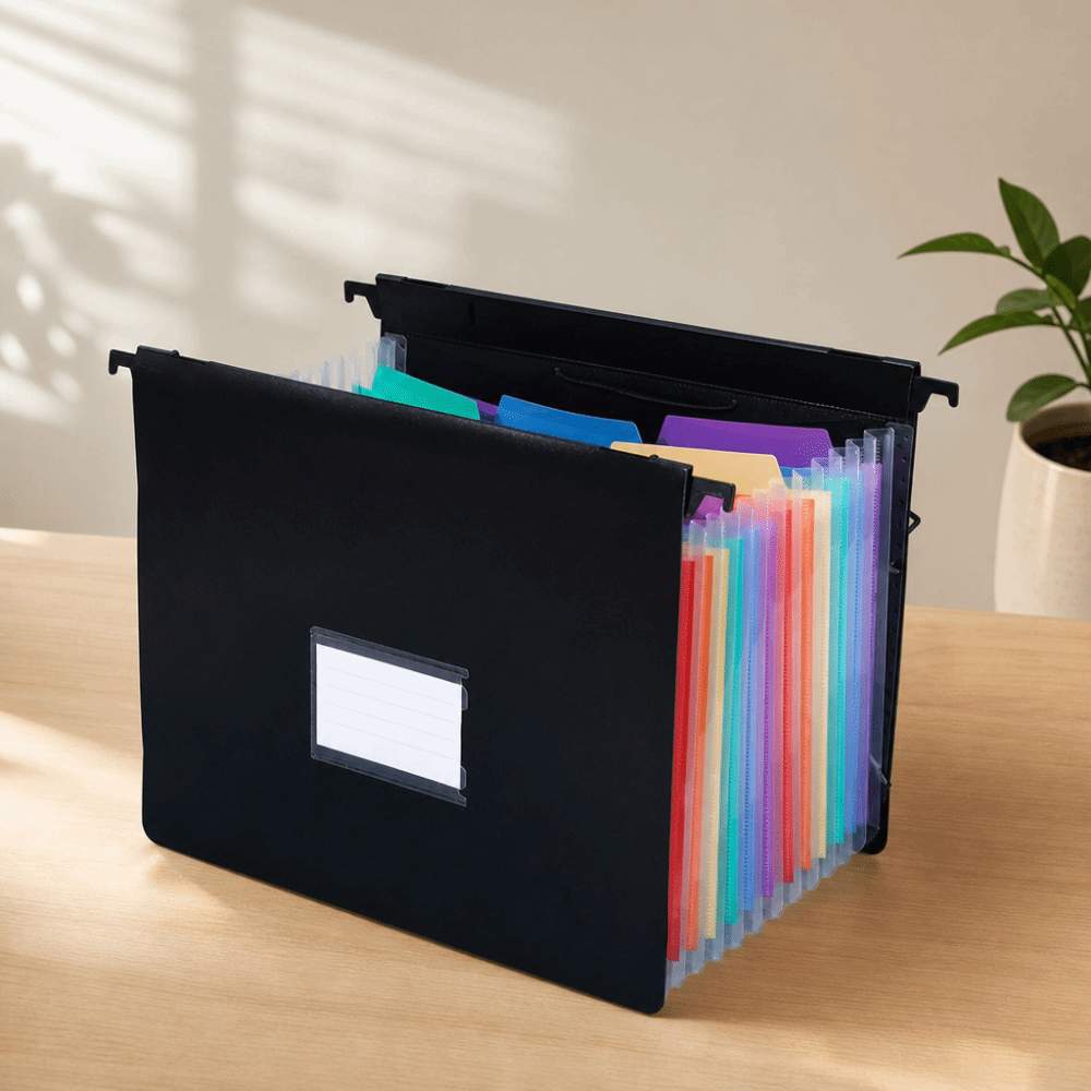 Erweiterbare Aktenmappe mit 7/ – Expandable Accordion File Folder 13 Pockets Bewertung und Preis