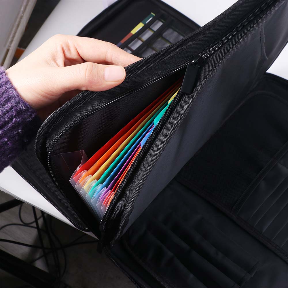 13-Fächer Akkordeon-Dokumenten – Expandable Accordion File Folder 13 Pockets Bewertung und Preis
