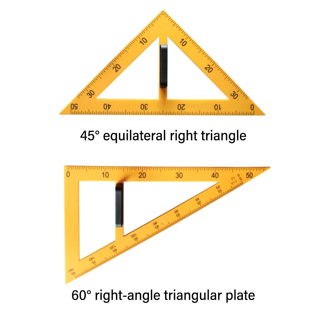 Langlebiges großes Dreieckslin – Math Geometry Set With Compass Bewertung und Preis