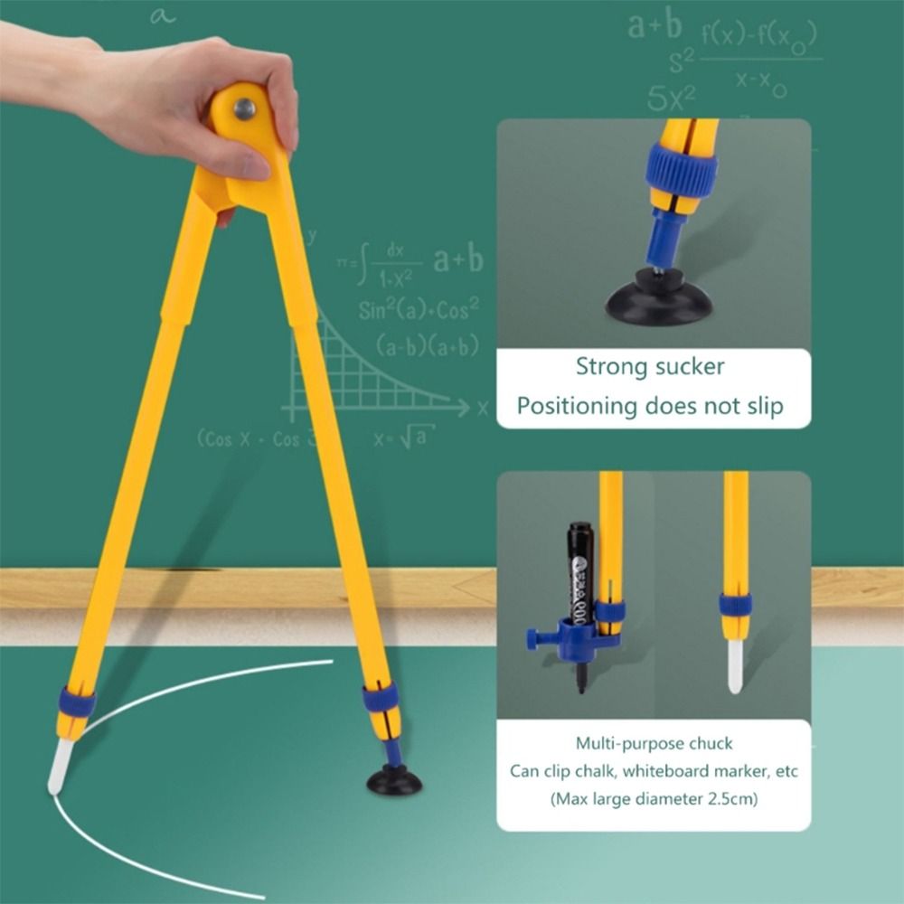 Langlebiges großes Dreieckslin – Math Geometry Set With Compass Bewertung und Preis