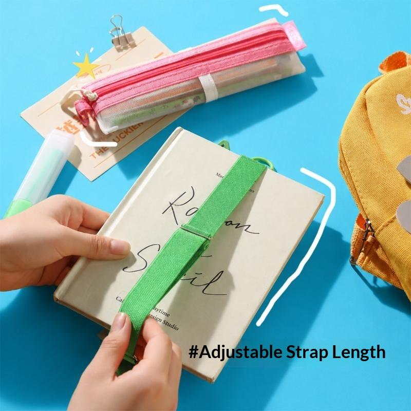 Transparente Netz-Federtasche  – Clear Mesh Pencil Pouch For Exam Bewertung und Preis