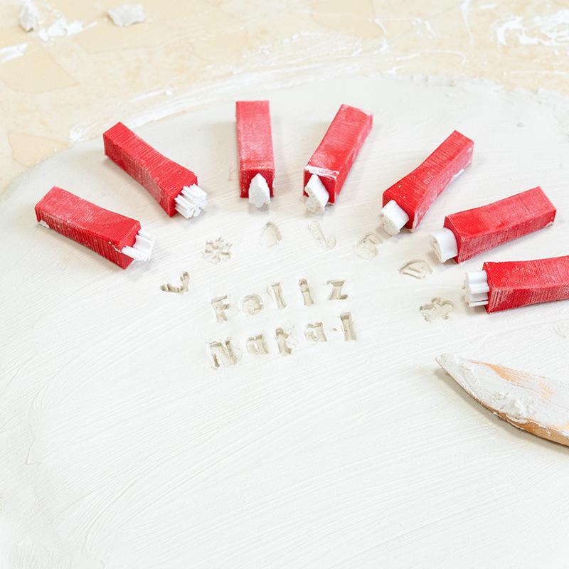 Weihnachtliches Alphabet-Stemp – Writing Tools Bewertung und Preis