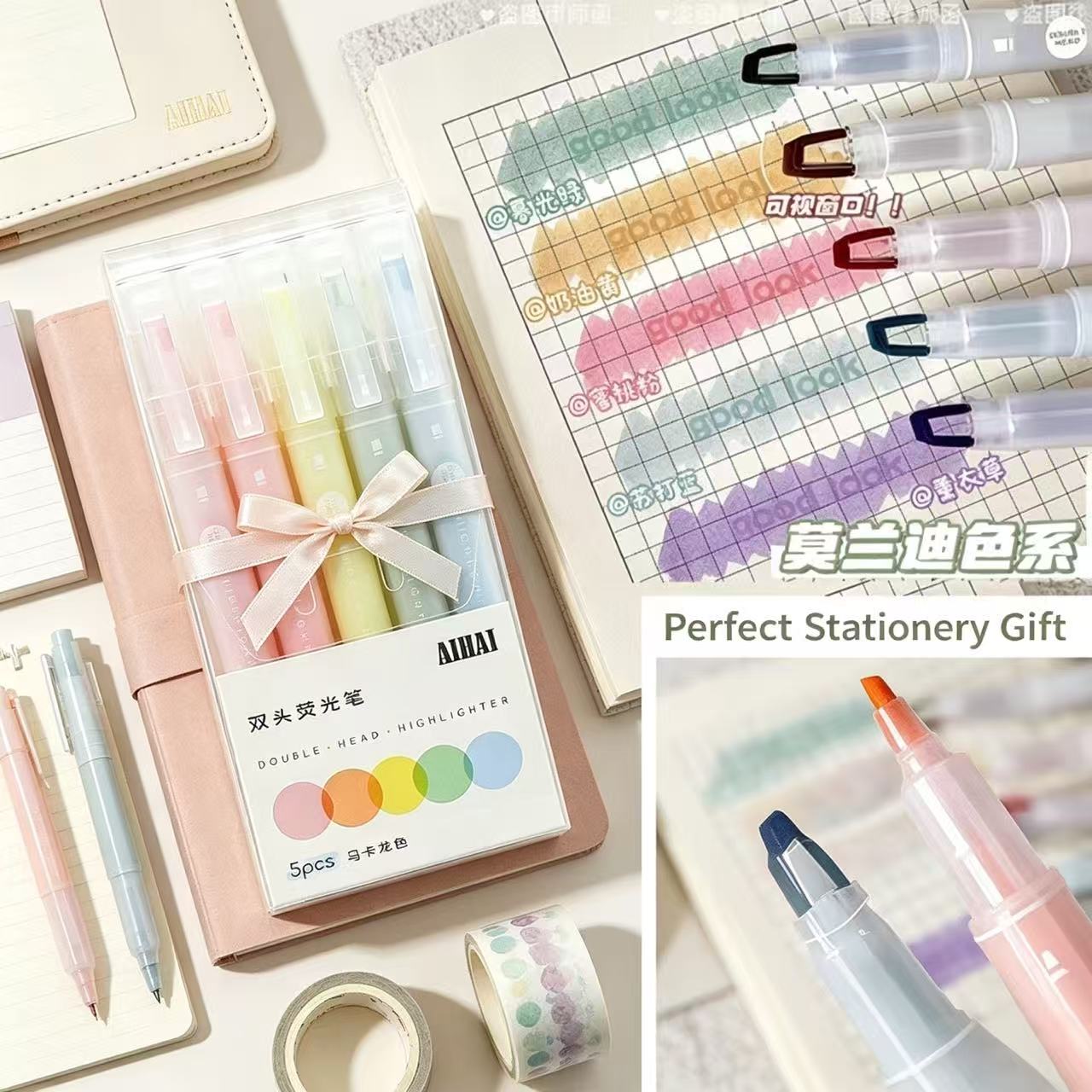 5-25 Farben/Set Doppelseitiger – Pastel Highlighter Set Double Ended Bewertung und Preis