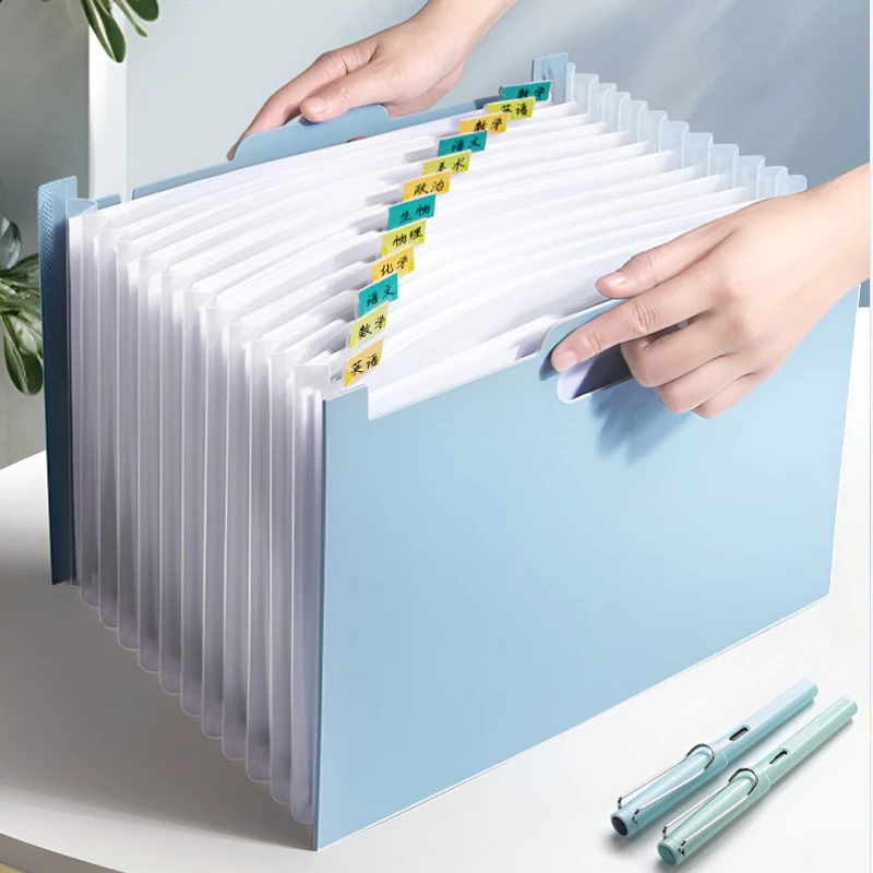 Akkordeon-Aktenordner mit 13 F – Expandable Accordion File Folder 13 Pockets Bewertung und Preis