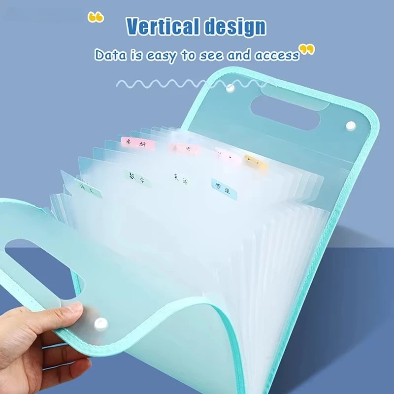 13-Fächer A4 Akkordeon-Aktenor – Expandable Accordion File Folder 13 Pockets Bewertung und Preis