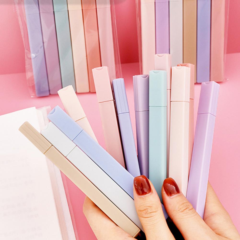 Bunte Textmarker, 6-teiliges P – Pastel Highlighter Set Double Ended Bewertung und Preis