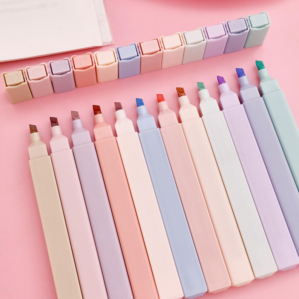 Bunte Textmarker, 6-teiliges P – Pastel Highlighter Set Double Ended Bewertung und Preis